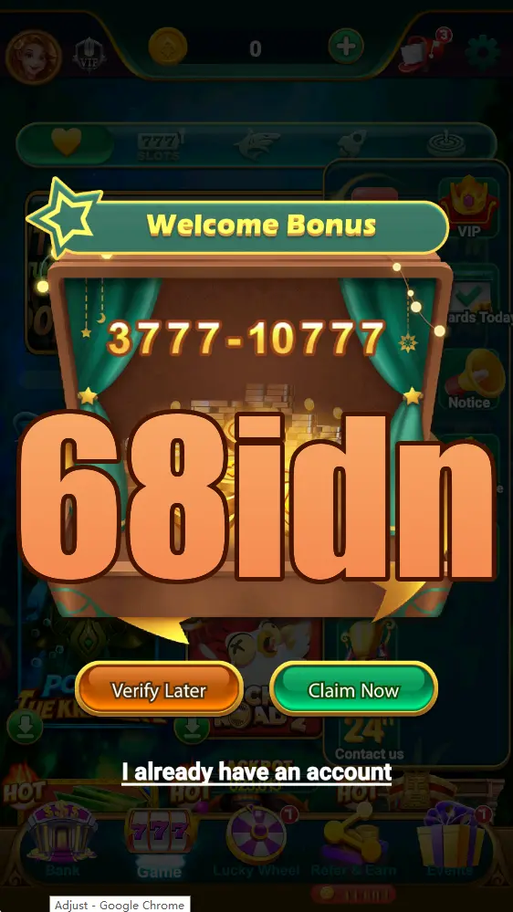 68idn Tangkapan Layar - APK Resmi